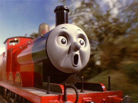 Thomas The Tank Engine James Angry