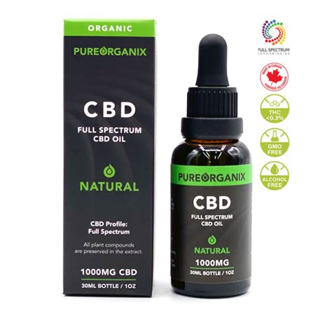 Full Spectrum Organic Cbd Oil Mg Ml Bottle Cbd Go