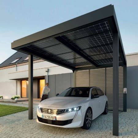 Pergolas et Carports solaires photovoltaïques Extend