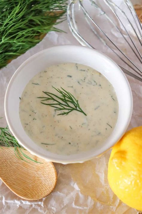 Lemon Dill Sauce Homemade Heather