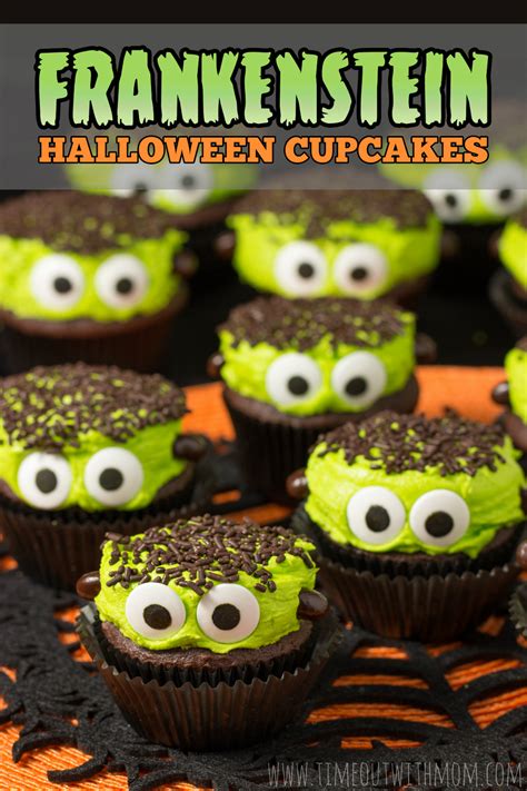 Frankenstein Halloween Cupcakes