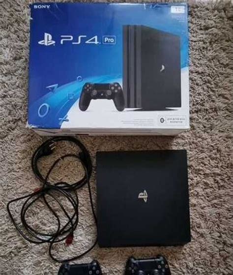 Sony PS4 PRO. Ростест. Модель CUH-7008B. 2 геймпад | Festima.Ru ...