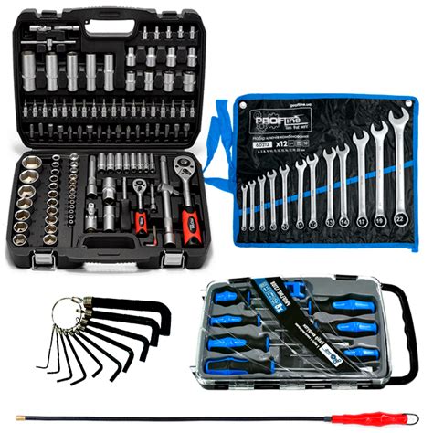 Набір інструментів 5в1 (Набір 108 од.+ключі на полотні + Набір викруток ...