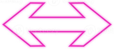 Neon Pink Arrow 18745829 Png