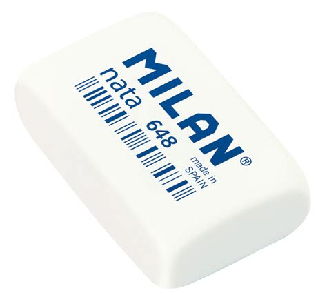 "Milan" Мягкий ластик nata 648N 3,1 х 1,9 х 0,9 см CPM648N белый купить ...