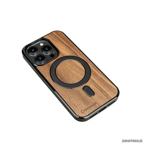 Drewniane Etui Bewood Iphone Pro Orzech Ameryka Ski Magsafe