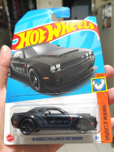 Hot Wheels Dodge Challenger SRT Demon Hobbies Toys Toys Games On Carousell