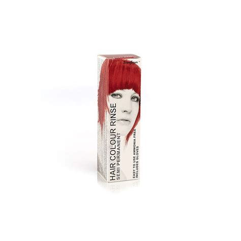 Stargazer Semi Permanent Hair Colour Foxy Red Hair Shopee Singapore