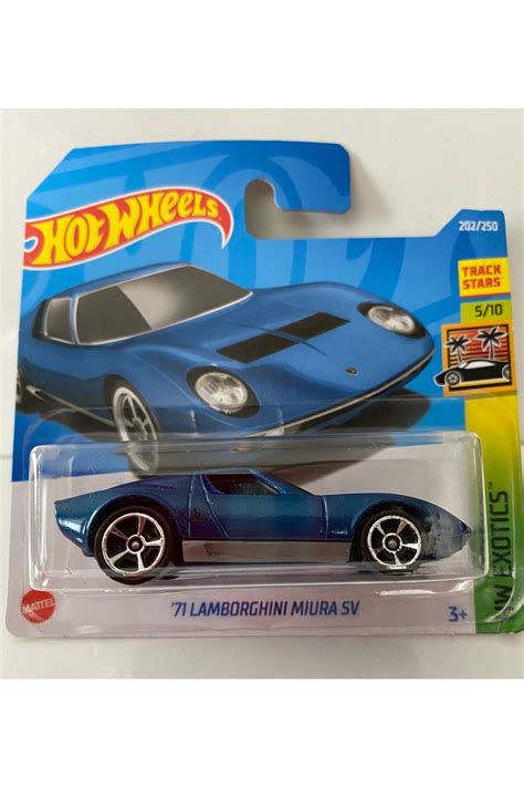 HOT WHEELS 71 Lamborghını Miura Sv mavi Fiyatı Yorumları