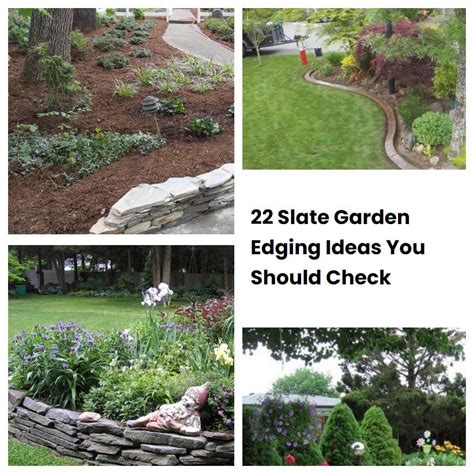 22 Slate Garden Edging Ideas You Should Check Sharonsable