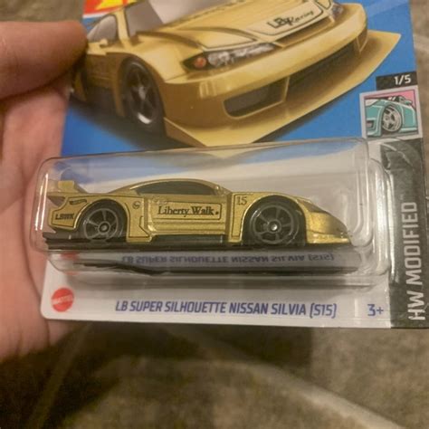 Mattel Toys Hot Wheels Liberty Walk Lb Super Silhouette Nissan Silvia S5 Gold Poshmark