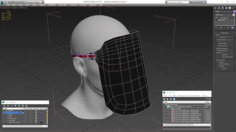 Apple Face Shield 3D Model $59 - .3ds .blend .c4d .fbx .max .ma .lxo