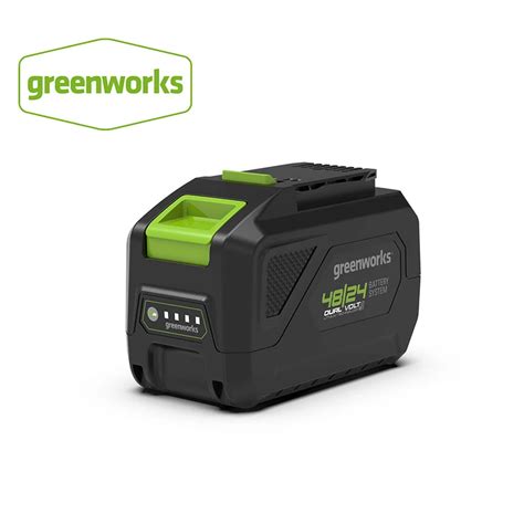 Greenworks 듀얼 볼트 배터리, Greenworks 도구용 정품 배터리, 24 V, 48V, 4.0AH ...