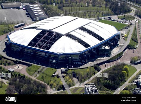 Football Stadium Veltins Arena Schalke 04 Stock Photo Alamy