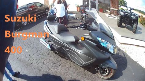 Suzuki Burgman Ride And Review A Cc Motorcycle With A