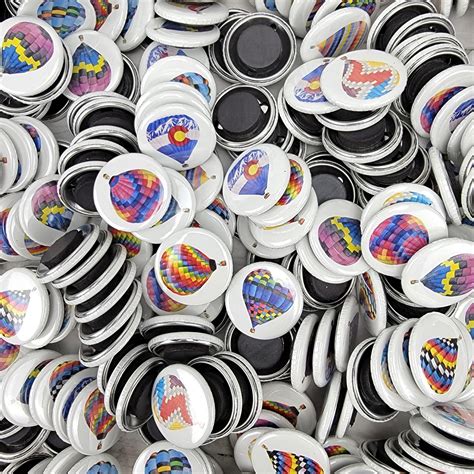 Hot Air Balloon Magnets Set Of 9 Fine Art By Kristi Arzola