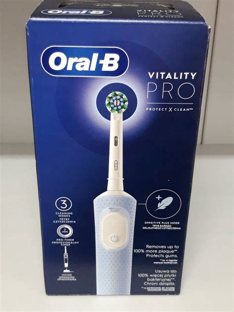 Szczoteczka elektryczna rotacyjna Oral-B Vitality Pro Protect X Clean ...