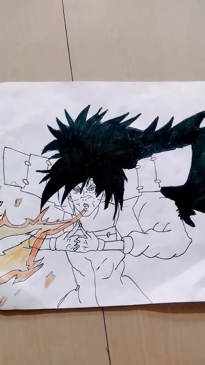 Drawing Of Madara Fire Youtube