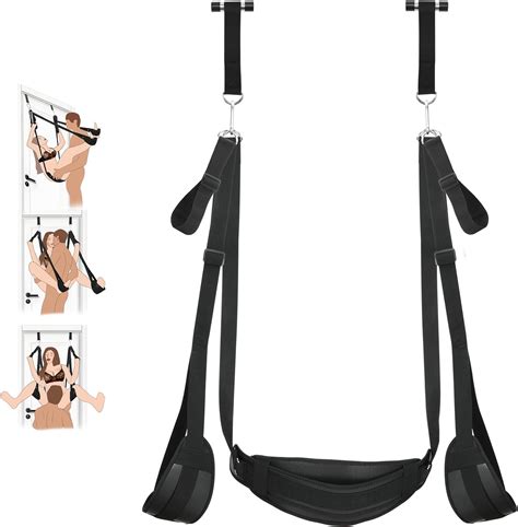 BDSM Door Sex Toys Sex Swing Bondage Slave Leather Soft Plush Sex