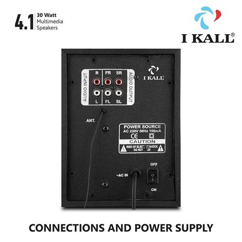 IKALL IK41 Home Theater Speaker System (4.1, Multiple Connectivity) | eBay