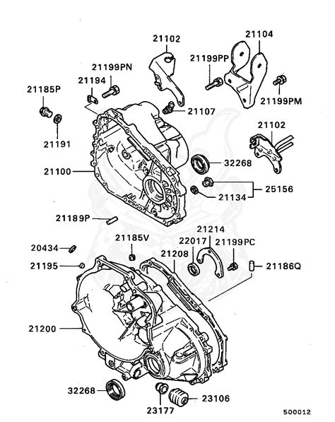 MF660036 - Mitsubishi - Gasket, M / T Case Plug - Nengun Performance