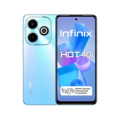 Smartfon INFINIX Hot 40i 8 256GB Palm Blue Sklep Opinie Cena W Allegro Pl