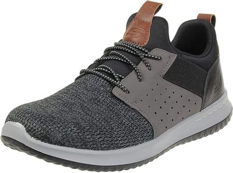 Skechers Mens Classic Fit Delson Camben Fashion Sneakers