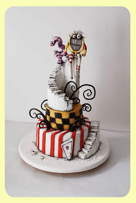 La Caketiere Tim Burton Inspired 30th Birthday Cake