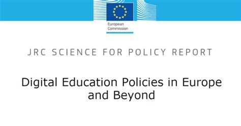 Digital education policies in Europe and beyond | ESEP