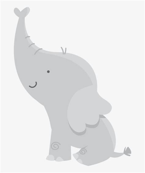 Festa Safari - Elephant Baby Shower Boy Png Transparent PNG - 664x900 ...