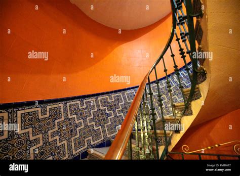 Typical Colorful Mexican Architecture And House Interiors Stock Photo