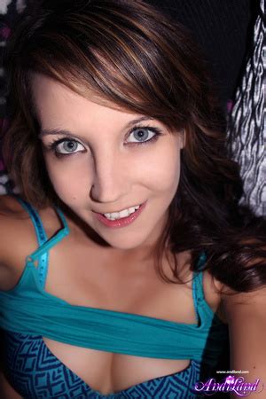 Delicious Brunette With Mesmerizing Gray Eyes Lifts Her XXX Dessert