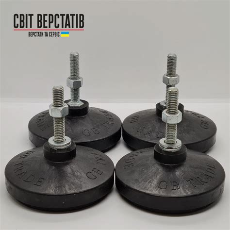 Опорні ноги (віброопори) для верстата М12 - купити в Cвіт Верстатів за ...