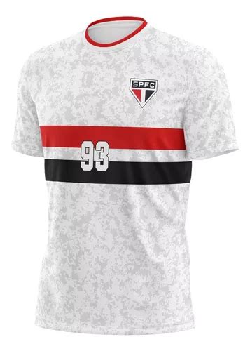 Camisa São Paulo Fc Time Futebol Oficial Plus Size G6 A G12