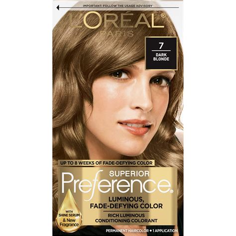 Luscious Locks L Oreal Paris Superior Preference Vibrant Dark Blonde Hair Color Fade Defying