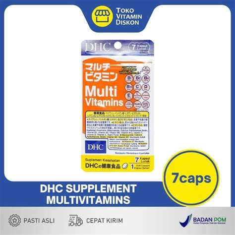 Jual Dhc Supplement Multivitamins Kapsul Shopee Indonesia