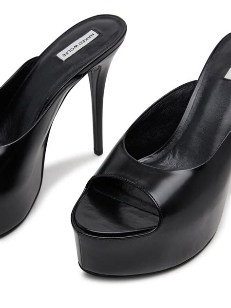 Pantoletten Naked Wolfe Fab Schwarz Eschuhe De