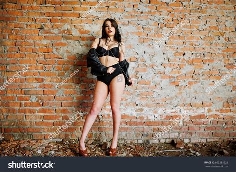 Brunette Plus Size Sexy Woman Wear Stock Photo Shutterstock