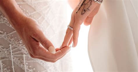 Nude Ombre Nail For Brides