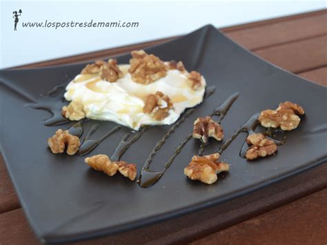 Yogur Griego Con Miel Y Nueces Los Postres De Mami Recetas F Ciles