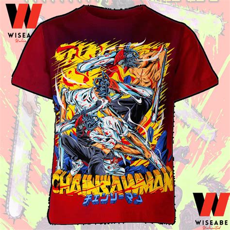 Hot Chainsaw Man Anime Shirt Chainsaw Man Merchandise Holostyles