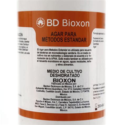 Agar M Todos Est Ndar G Bioxon Repservlab