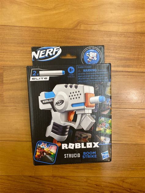 Nerf Roblox Strucid Boom Strike Dart Blaster Hobbies Toys Toys