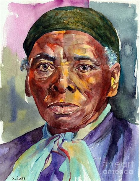 Harriet Tubman Painting By Suzann Sines Fine Art America