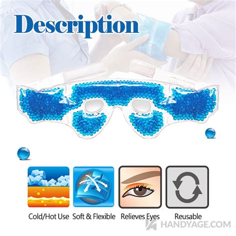 Cold Hot Eye Mask With Gel Beads Handy Age Industrial Co Ltd