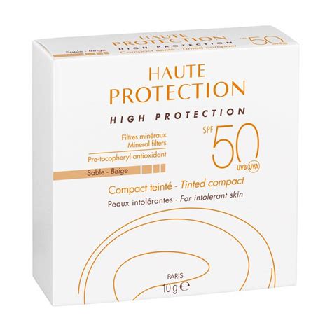 Avene Компактна крем-пудра за нетолерантна кожа, Бежов SPF 50 x10 грама
