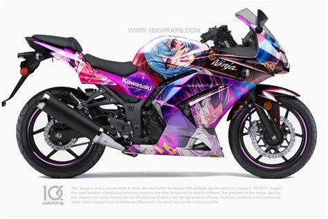 Ninja 400 Purple Wrap Seller