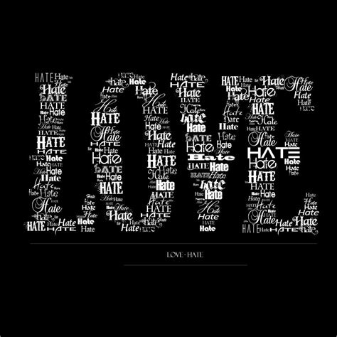 Love Hate Digital Art By Robert Adelman Fine Art America