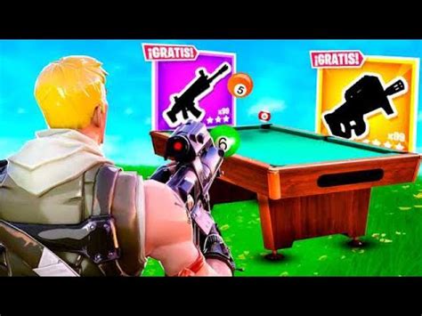 JUEGA AL BILLAR POR LOOT MINIJUEGO DE FORTNITE ElChurches YouTube