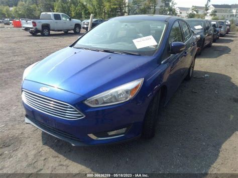Автомобіль Ford Focus Titanium 2015 Blue 20l лот 36636289 У каталозі